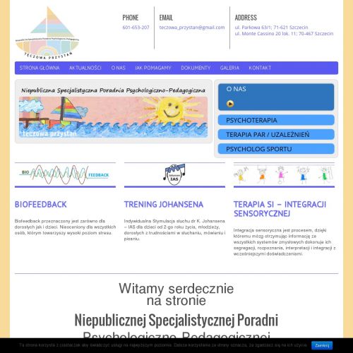 Terapia dla dzieci niepełnosprawnych Szczecin