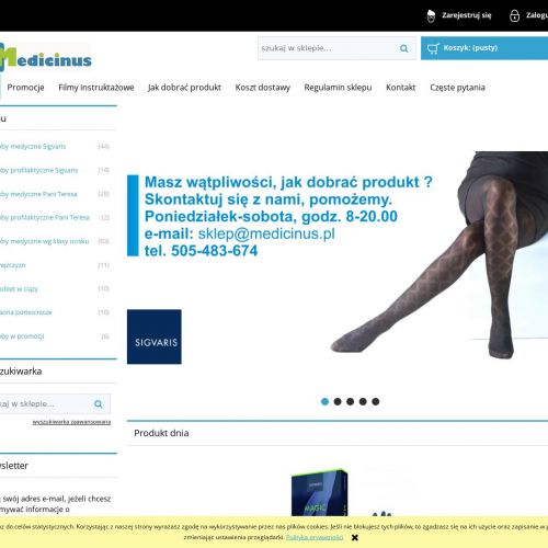 Podkolanówki pończochy medyczne