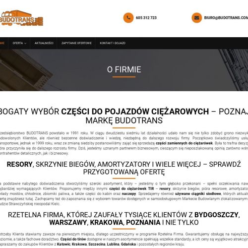 Używane ciągniki siodłowe w Bydgoszczy