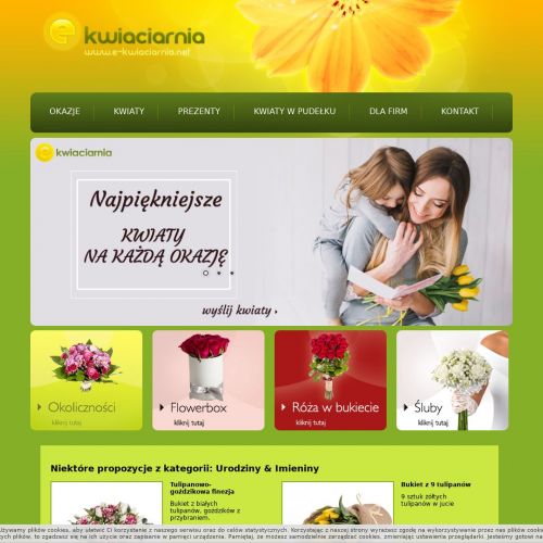 Kwiaty online - Luboń