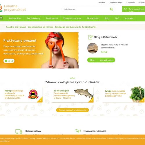 Sklep internetowy ze zdrową żywnością w Krakowie