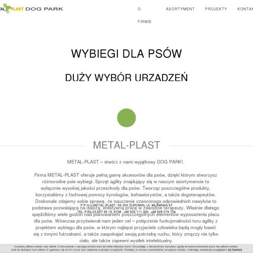 Tor zabaw dla psa