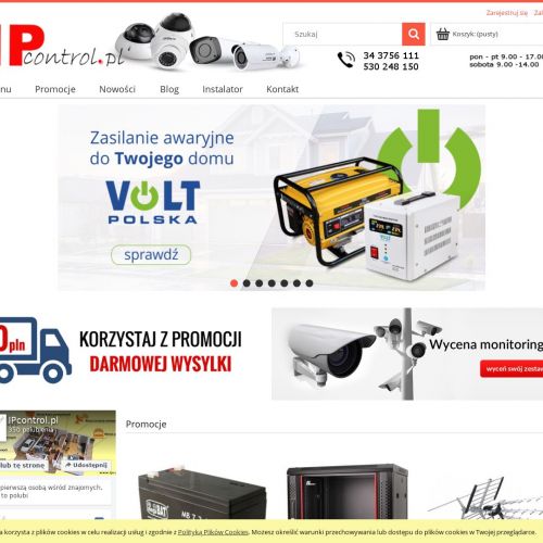 Sklep internetowy z kamerami