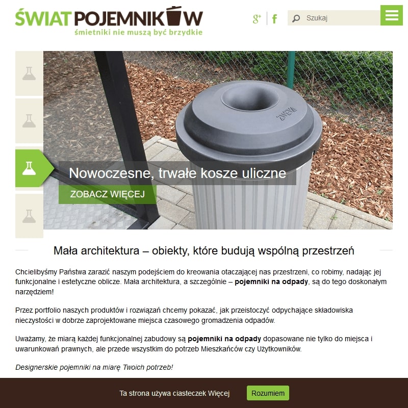 Poznań - producent półpodziemnych pojemników na śmieci