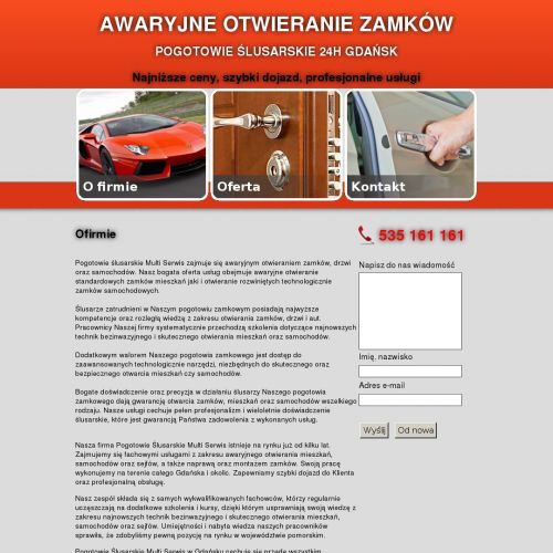 Awaryjne otwieranie drzwi - Gdynia