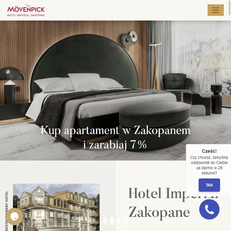 Luksusowe apartamenty w górach na sprzedaż w Zakopanem