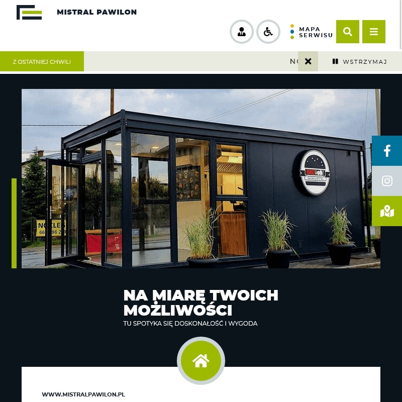 Modułowe pawilony handlowe