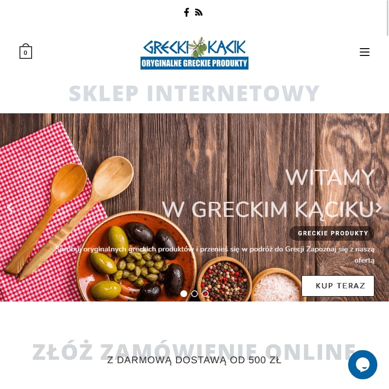 Greckie produkty spożywcze
