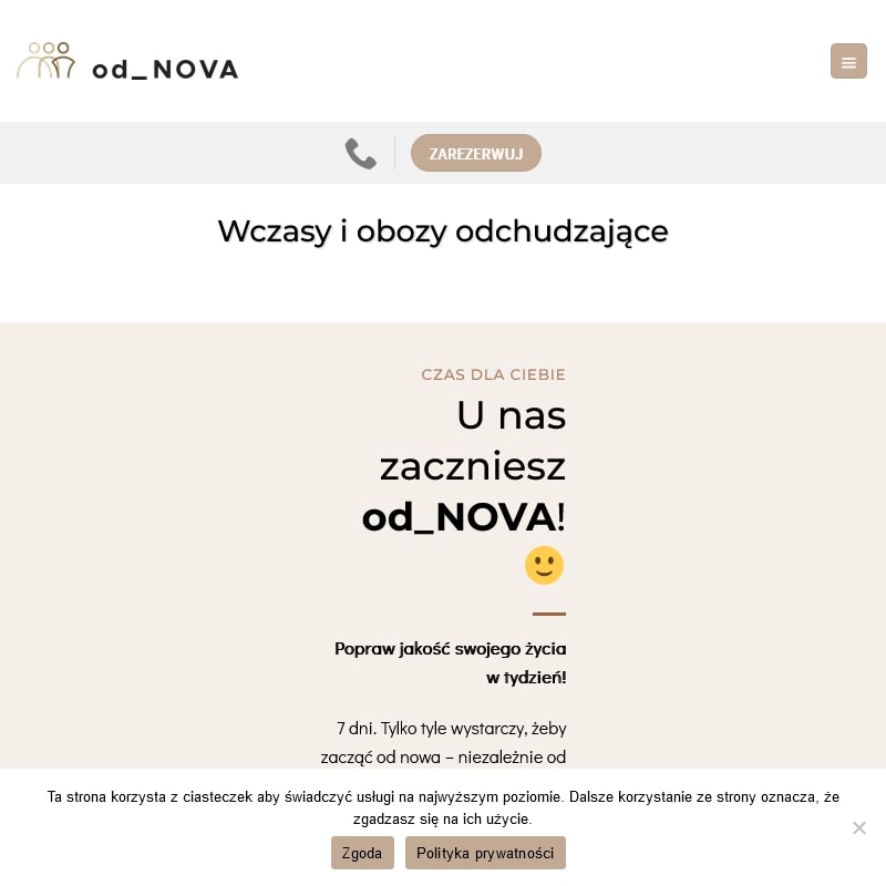 Wczasy odchudzające dla mężczyzn w Poznaniu