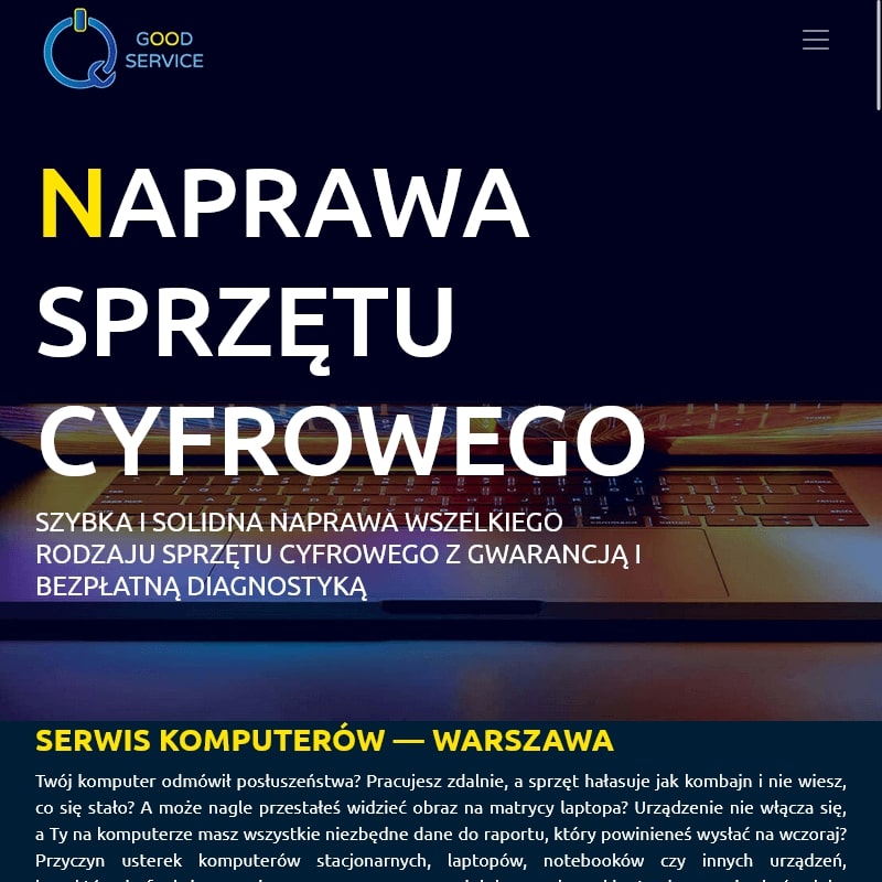 Warszawa - naprawa laptopów dell