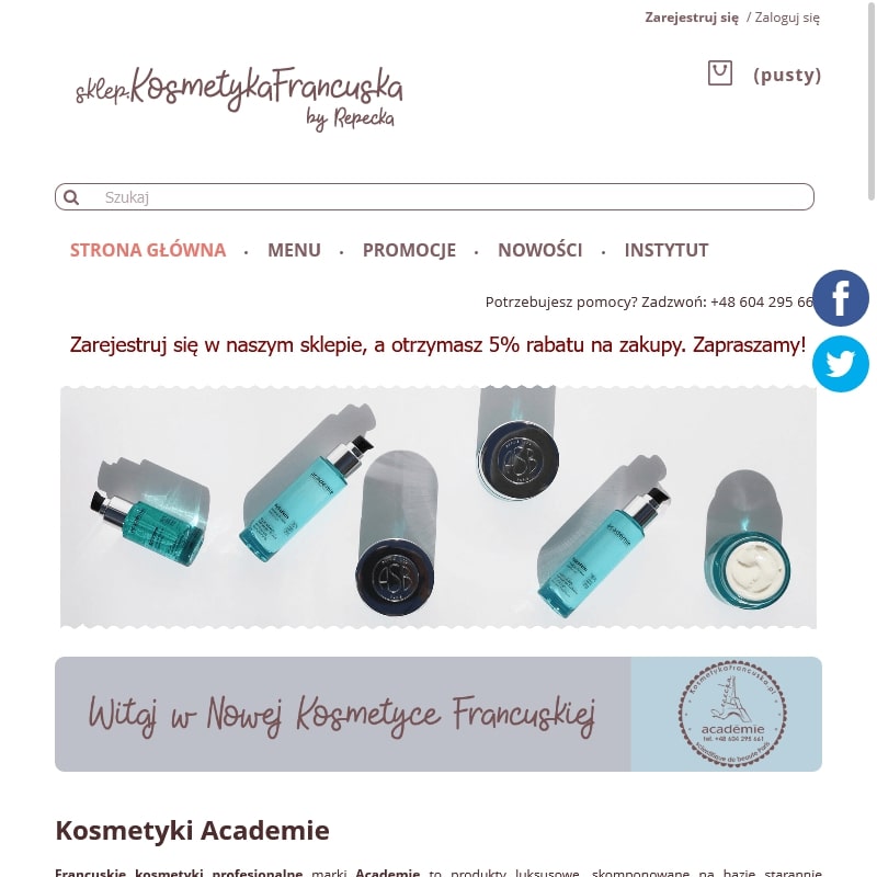 Kosmetyki academie opinie